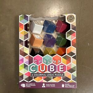 Chroma Cube Colorful Logic Puzzle